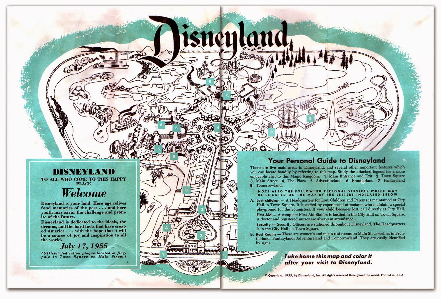 What exactly was/is the difference between "Disney World" and "Disneyland"?