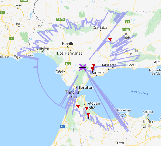 Can one see Morocco from Portugal?