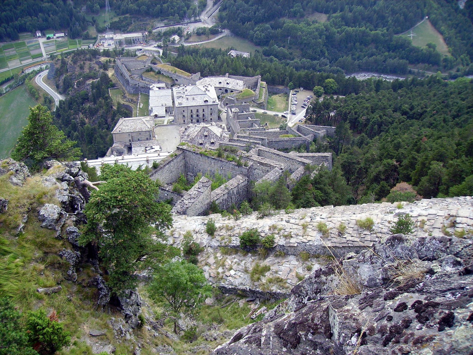Can I visit the castles/fortresses in the mountains around Turin, Northern Italy?