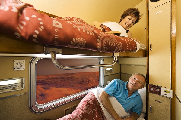 Sydney to Perth on the Indian Pacific, what is included?