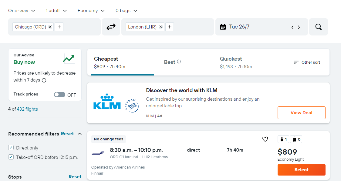 Saving money on airline tickets when buying weird route because of Epilepsy