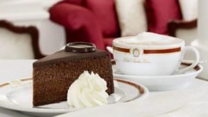 Viennese Sachertorte cake