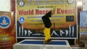 Jodhpur, yoga book world record