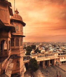 City Palace Udaipur view