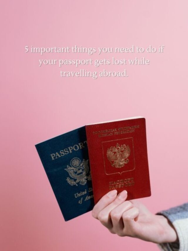 5 Tips For When You Run Out Of Space On Your Passport Abroad