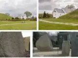 Jelling Mounds, Runic Stones, and Church