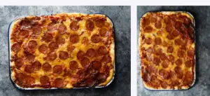 Detroit-style pizza