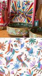 Otomi embroidery