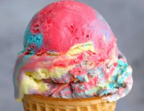 Superman ice cream